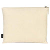 Gemline Avery Natural Large Cotton Zippered Pouch