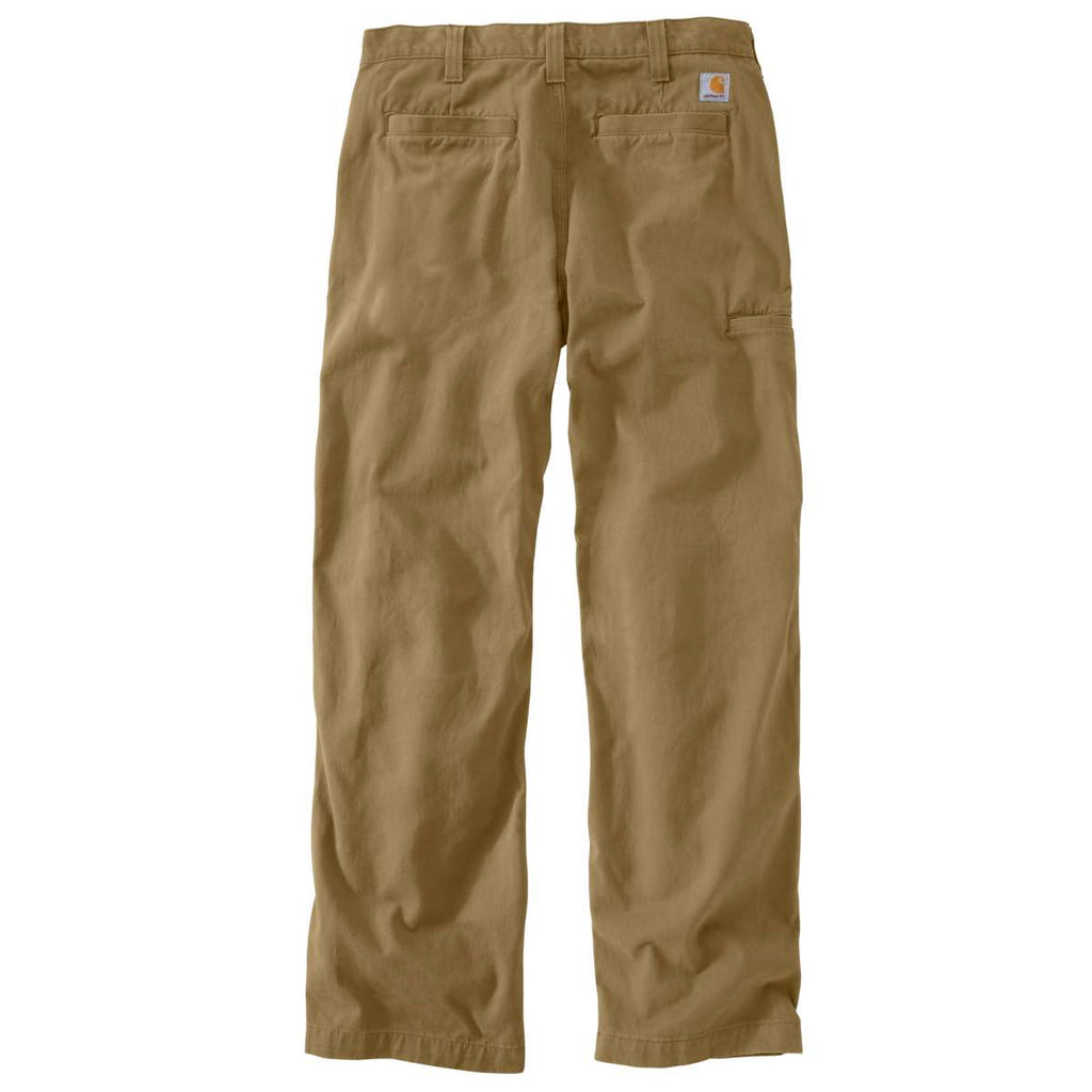 Carhartt Men's Dark Khaki Rugged Work Khaki Pant