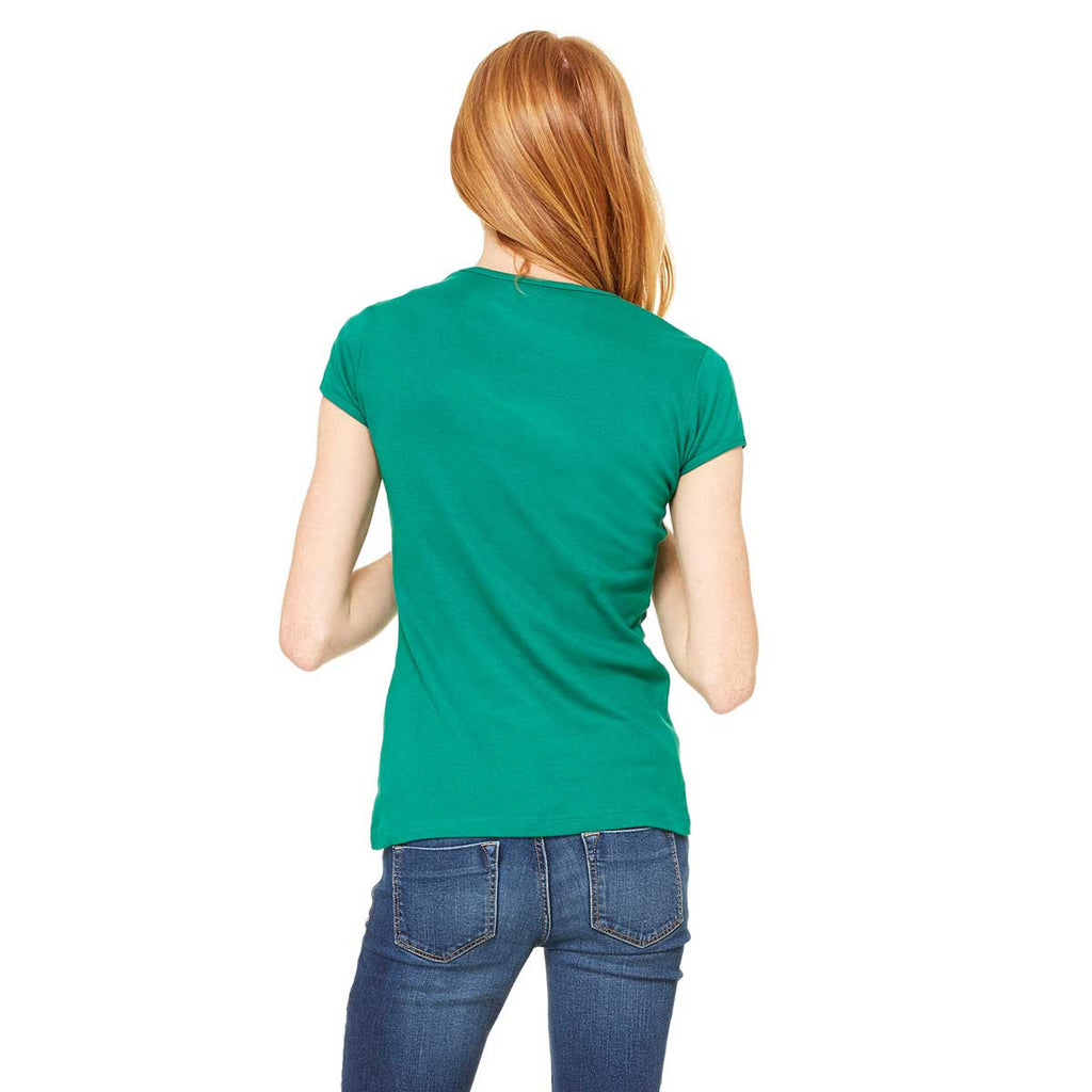 Bella + Canvas Women's Kelly Stretch Rib Short-Sleeve T-Shirt