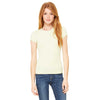 Bella + Canvas Women's Lime Wedge Stretch Rib Short-Sleeve T-Shirt