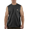 Carhartt Men's Black Workwear Pocket Sleeveless T-Shirt