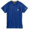 Carhartt Men's Nautical Blue Force Cotton S/S T-Shirt