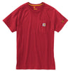 Carhartt Men's Tall Crimson Force Cotton S/S T-Shirt