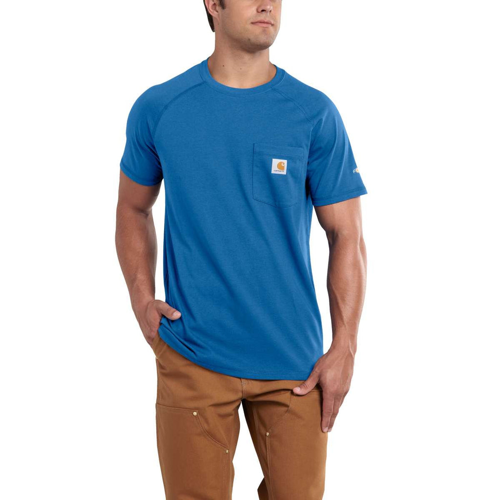 Carhartt Men's Tall Cool Blue Force Cotton S/S T-Shirt