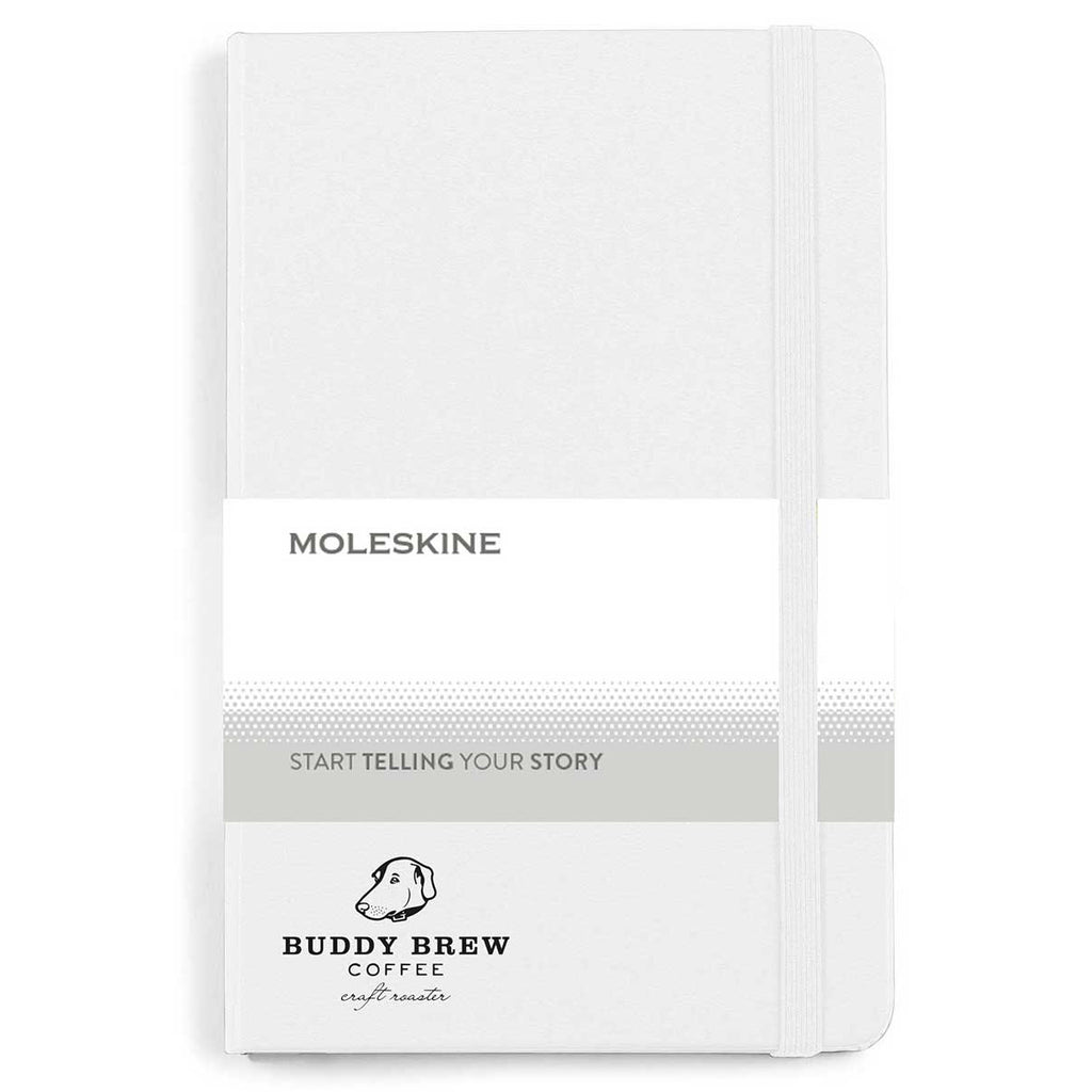 Moleskine White Medium Notebook Gift Set