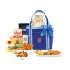 Gourmet Expressions Navy Blue Piccolo Grab & Gourmet Snack Tote