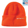 Carhartt Men's Brite Orange Wetzel Hat