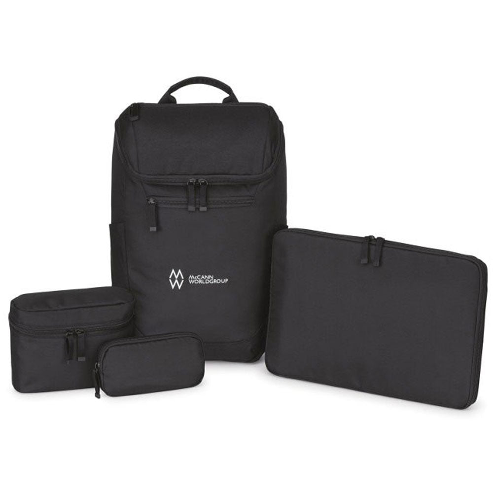 Gemline Black Mobile Professional Computer Backpack