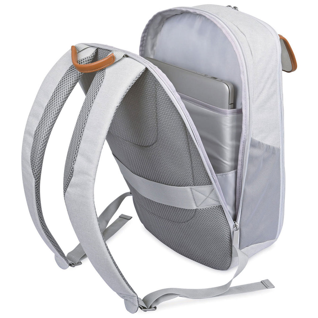 Gemline Quiet Grey Heather Mobile Office Hybrid Computer Backpack