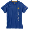 Carhartt Men's Nautical Blue Force Cotton Delmont Graphic Short Sleeve T-Shirt