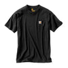 Carhartt Men's Black Maddock Pocket Short Sleeve T-Shirt