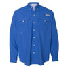 Columbia Men's Vivid Blue Bahama II Long Sleeve Shirt