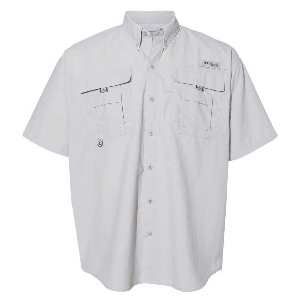 Columbia Bahama II Short Sleeve Shirt - Men's, Cool Grey / L