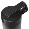 MiiR Black Powder Vacuum Insulated Wide Mouth Leakproof Straw Lid Bottle - 20 Oz.