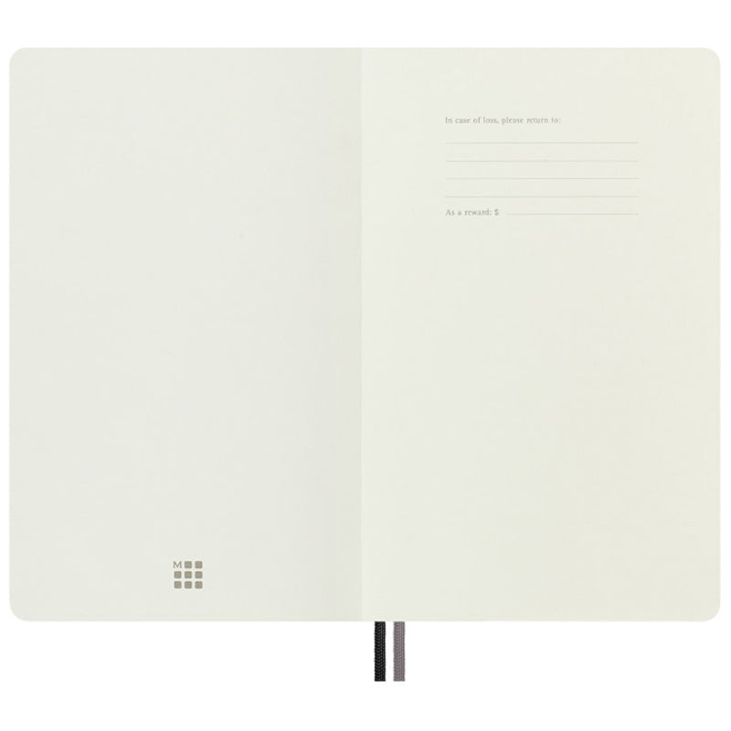 Moleskine Black Soft Cover Ruled Large Expanded Notebook