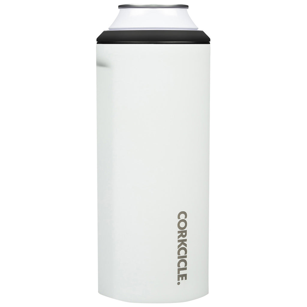 Corkcicle White Slim Can Cooler