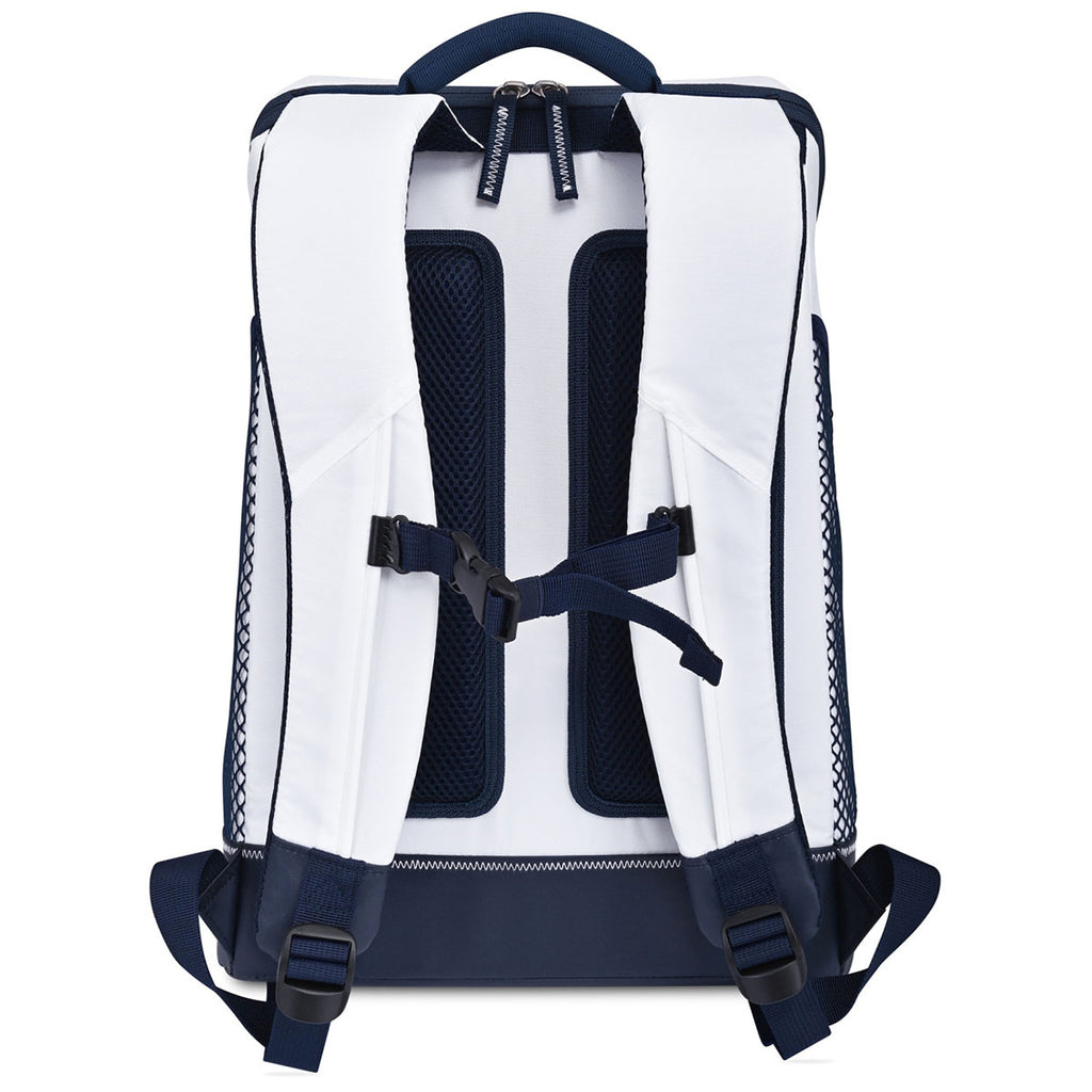 Gemline White Harborside Backpack Cooler