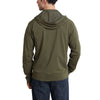 Carhartt Men's Moss Force Cotton Delmont Zip Front Hoodie