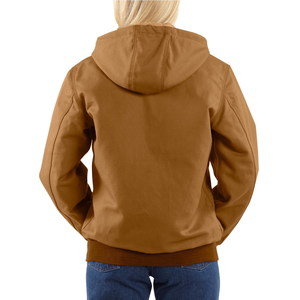 Carhartt Women's Carhartt Brown Flame-Resistant Canvas Active Jacket