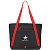 Gemline Red Repeat Recycled Poly Tote