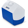 Igloo White-Majestic Blue Playmate Elite 16 Qt Cooler