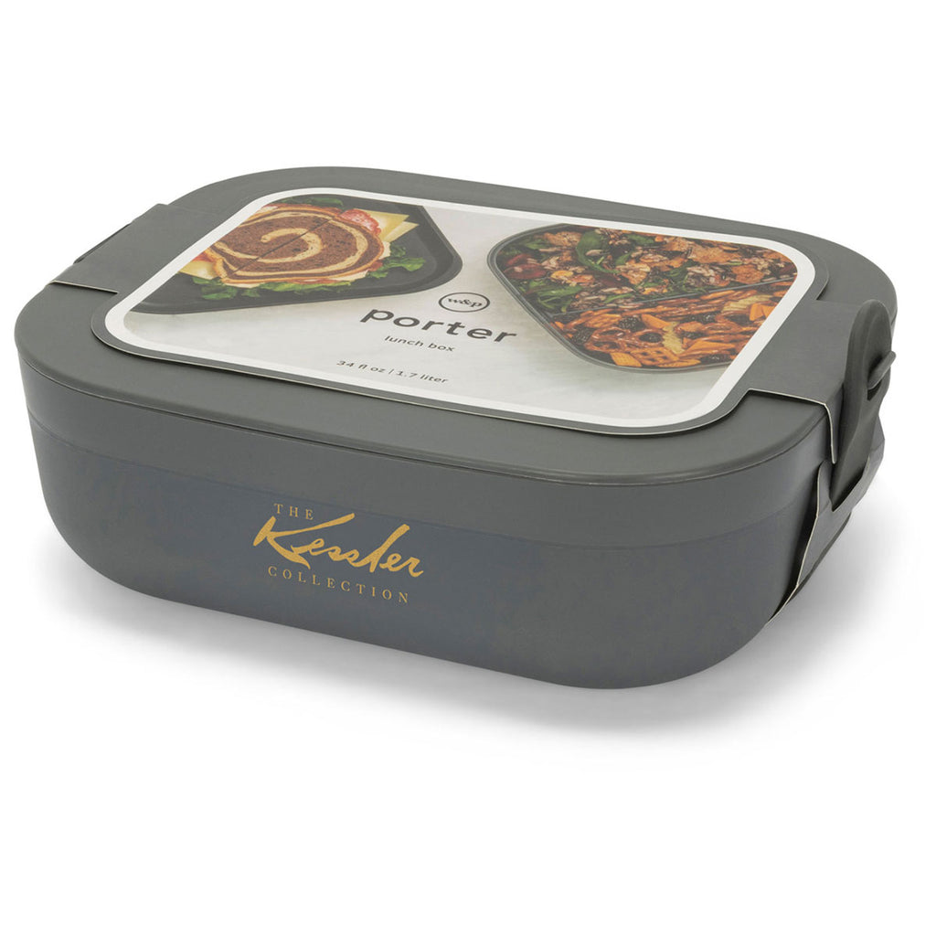 Porter Lunch Box - Charcoal - W&P