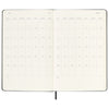 Moleskine Black Hard Cover Large 12-Month Weekly 2024 Planner and GO Pen Gift Set