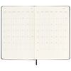 Moleskine Black Hard Cover Large 12-Month Daily 2024 Planner