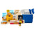 Gourmet Expressions White/Majestic Blue Igloo The Fun Starts Here Gourmet Cooler
