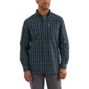Carhartt Men's Dark Cobalt Blue Bellevue Long Sleeve Shirt