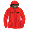 Carhartt Men's Energetic Orange Force Extremes Signature Graphic Hooded Sweatshirt