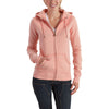 Carhartt Women's Warm Peach Parfait Heather Clarksburg Zip Front Sweatshirt