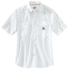 Carhartt Men's White Force Ridgefield Solid SS Shirt