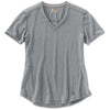 Carhartt Women's Asphalt Heather Force Ferndale Short Sleeve T-Shirt