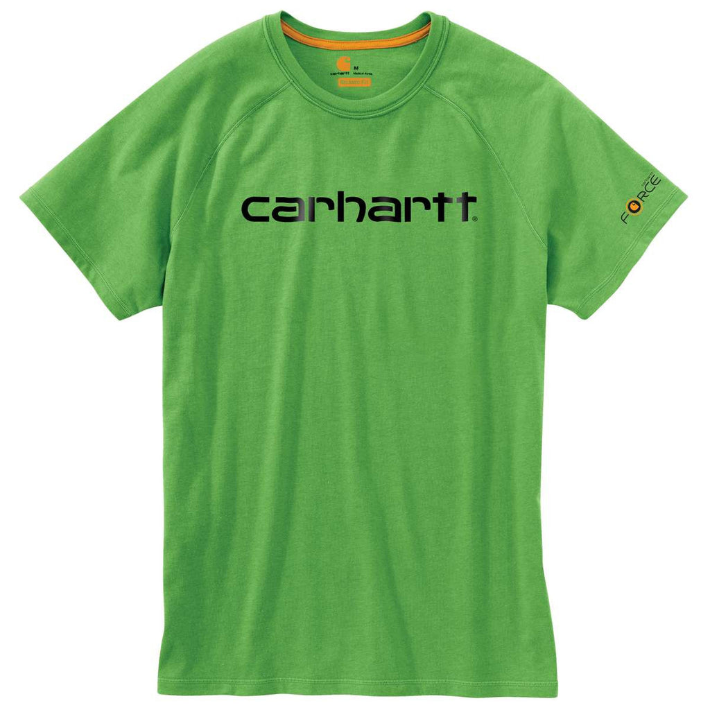 Carhartt Men's Foliage Force Cotton Delmont Gphc SS T Shirt