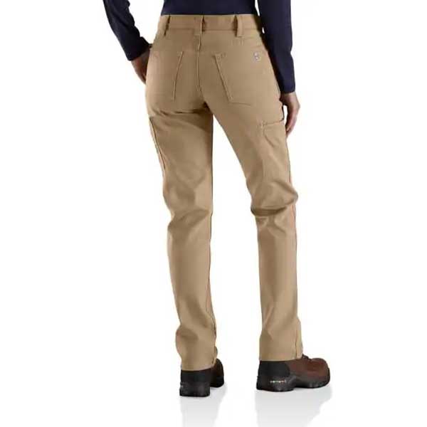 Carhartt Flame Resistant Womens Rugged Flex Canvas Pant, Golden Khaki, 12  Short : : Clothing, Shoes & Accessories