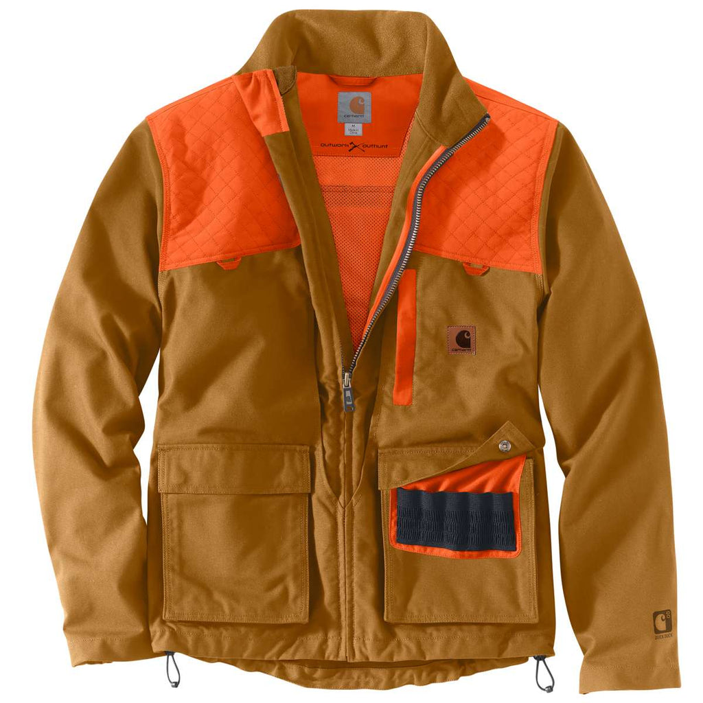 Carhartt Men's Carhartt Brown Upland Field Jacket