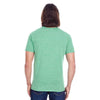 Threadfast Unisex Green Triblend Short-Sleeve T-Shirt