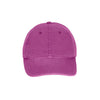 Comfort Colors Raspberry Direct-Dyed Canvas Baseball Cap