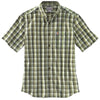 Carhartt Men's Juniper Essential Plaid Button Down Short Sleeve Shirt