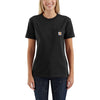 Carhartt Women's Black WK87 Workwear Pocket Short Sleeve T-Shirt