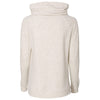 Weatherproof Women's Oatmeal Heat Last Faux Cashmere Funnelneck Sweatshirt