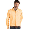 Antigua Men's Tennessee Orange/White Structure Button Down Shirt