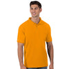 Antigua Men's Gold Legacy Short Sleeve Polo Shirt