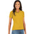 Antigua Women's Gold Legacy Short Sleeve Polo Shirt