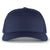 Pacific Headwear Navy/Teal Perforated 5-Panel Trucker Snap-Back Cap