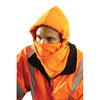OccuNomix Unisex High Viz Orange Fleece Balaclava with Face Panel