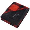 Field & Co. Red/Black Buffalo Plaid Sherpa Blanket