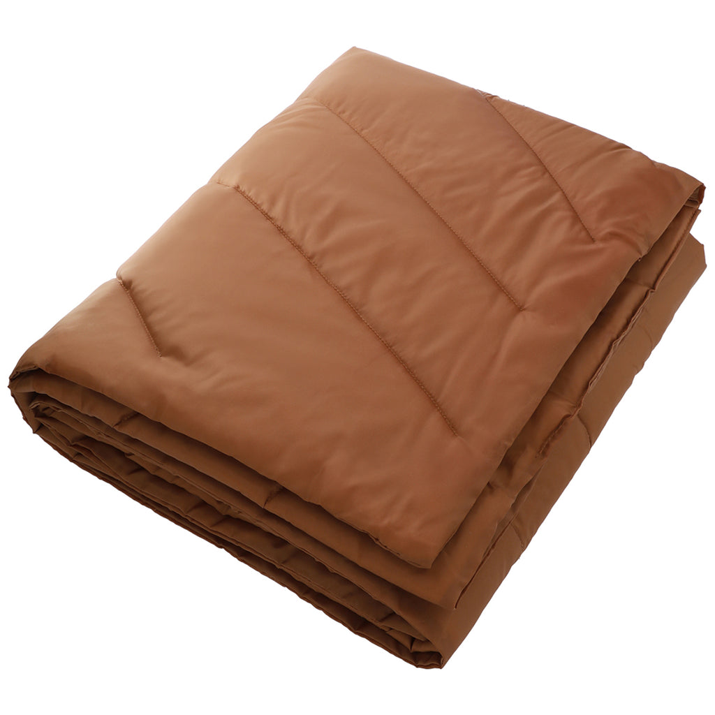 Leeds Brown Wave Recycled Insulated Outdoor Blanket