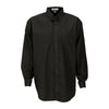 Vantage Men's Black Blended Poplin Shirt